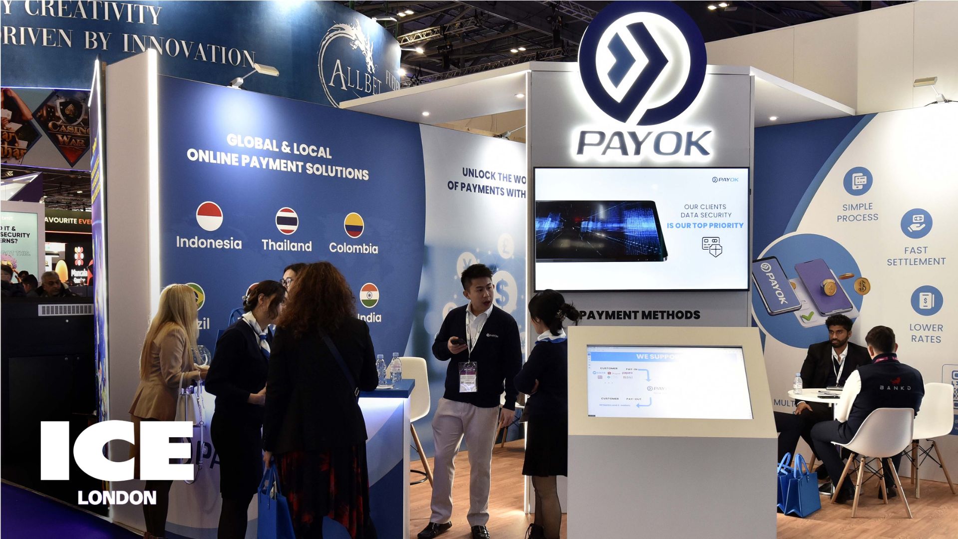 PAYOK Shines at ICE London 2024: Powering iGaming with Localized Payment Excellence